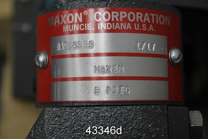 Unused Maxon Micro-Ratio M8X2M Butterfly Valve #43346