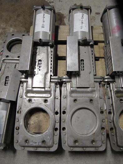 Used Spade valves stainless