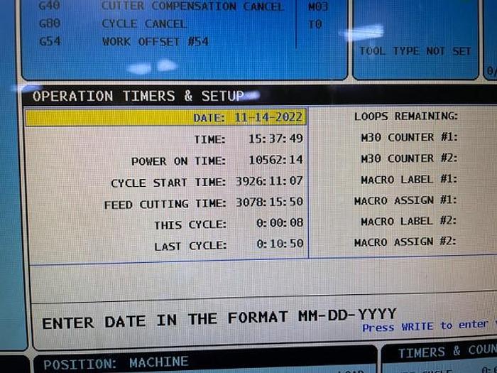 Used 2014 Haas UMC-750