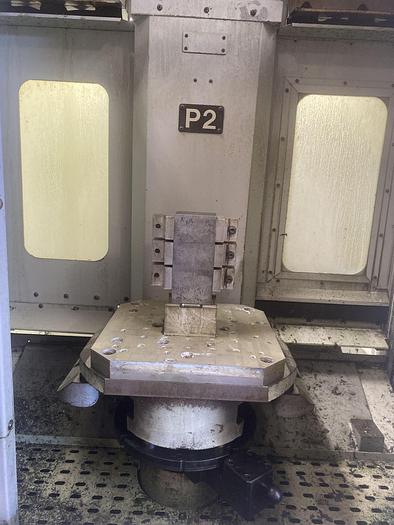 Used 2006 HAAS EC-400 PP 4-Axis CNC Horizontal Machining Center