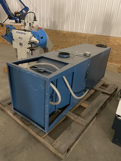 Used POWERFIN BULL DOUBLE ENDED BUFFING AND POLISHING MACHINE / GRINDER OR CUTOFF