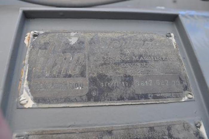 Used FMC JBT Sterilmatic Pressure Cooler Shell 300 X 407