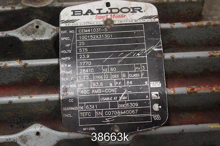 Used Marathon Ramjet Hydraulic Rejects Press, 70x80" Tapeed Inlet, 60x36" Discharge #38663