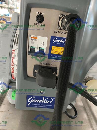 Used Genevac HT-4X Series II Vacuum Evaporator w/ Edwards XDS 5 Vacuum Pump