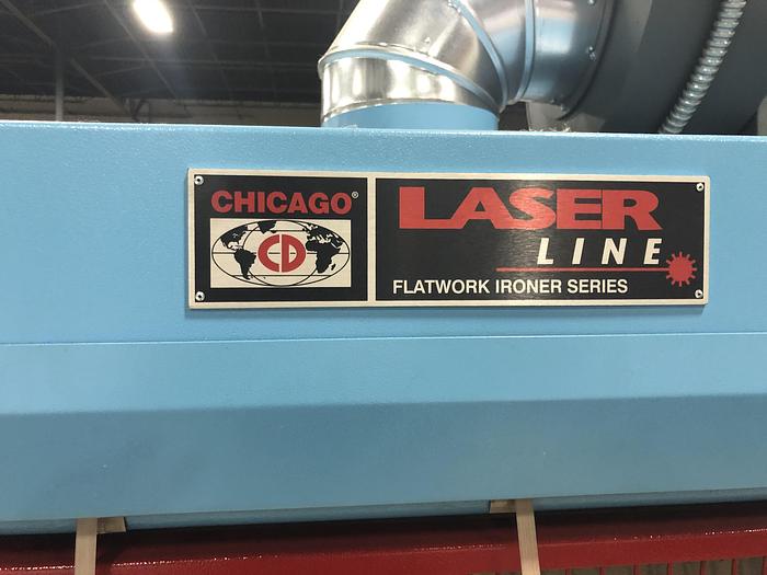 Used 2018 CHICAGO LASER 24X136 GAS IRONER