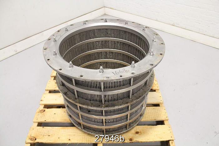 Used Beloit-Mds24A-Screen Basket For Be #27946