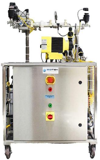 Used Biotek Systems Dosing Skid System w/ Allen Bradley Compactlogix L35E CPU (5772)