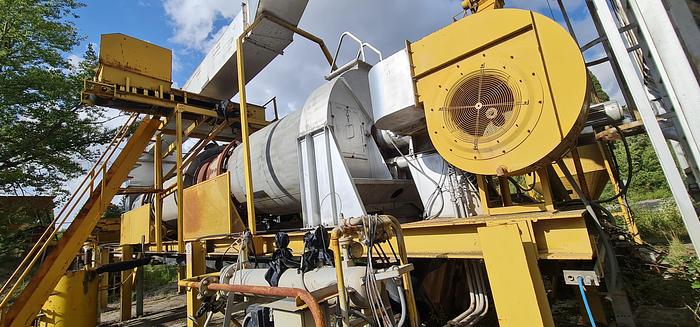 Usato Impianto di produzione di conglomerato bituminoso LORO & PARISINI essiccatore MARINI EMCC 160