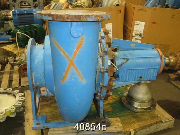 Used ITT A-C 12x14x25 Pump, SS Casing, 4-Vane SS Impeller #40854