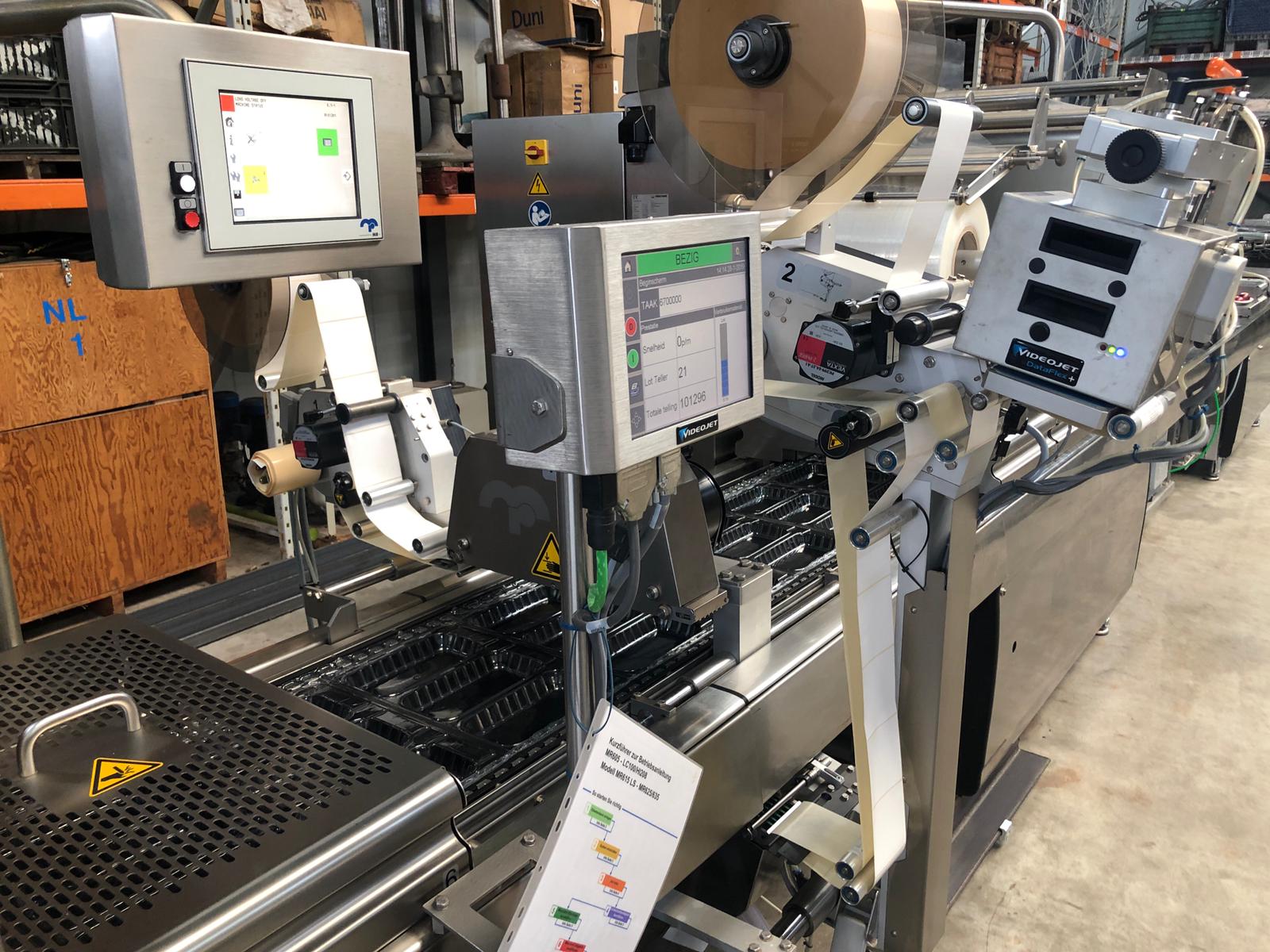 Used Multivac R275cd skin-pack thermoformer