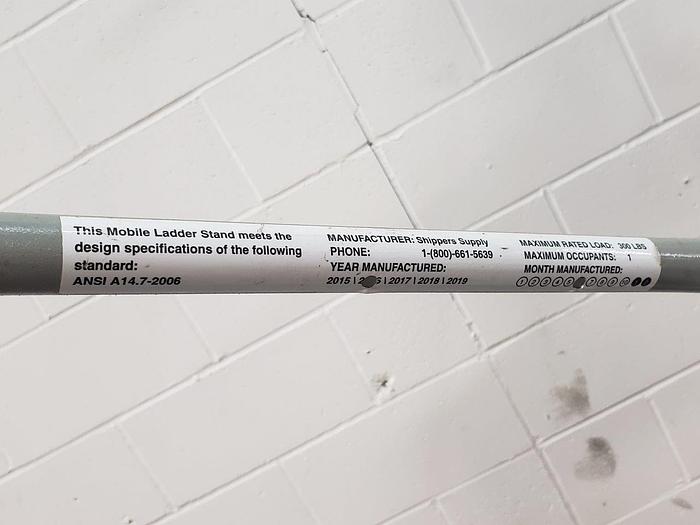 Used 2016 Mobile Ladder Stand