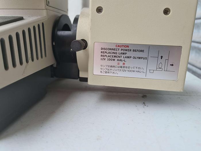 Used Olympus BH-2 Microscope with 3 Objectives