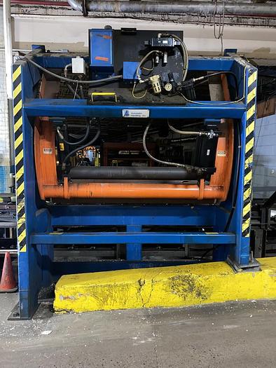 Used 375' 5000LB CAPACITY IN FLOOR ROLL HANDLING SYSTEM