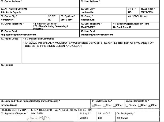 Used Cleaver Brooks 300 HP Boiler