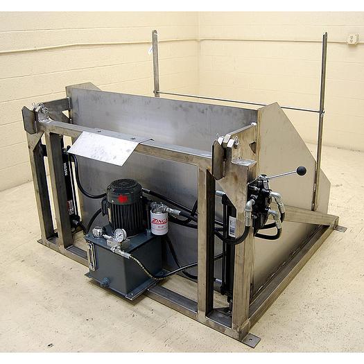 (NEW) All Stainless Steel Bin/Tote Dumper