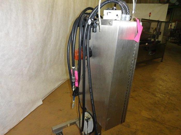 Used Videojet Dual Printhead Ink Jet Printer w/Stand; Md#Excel/273SE