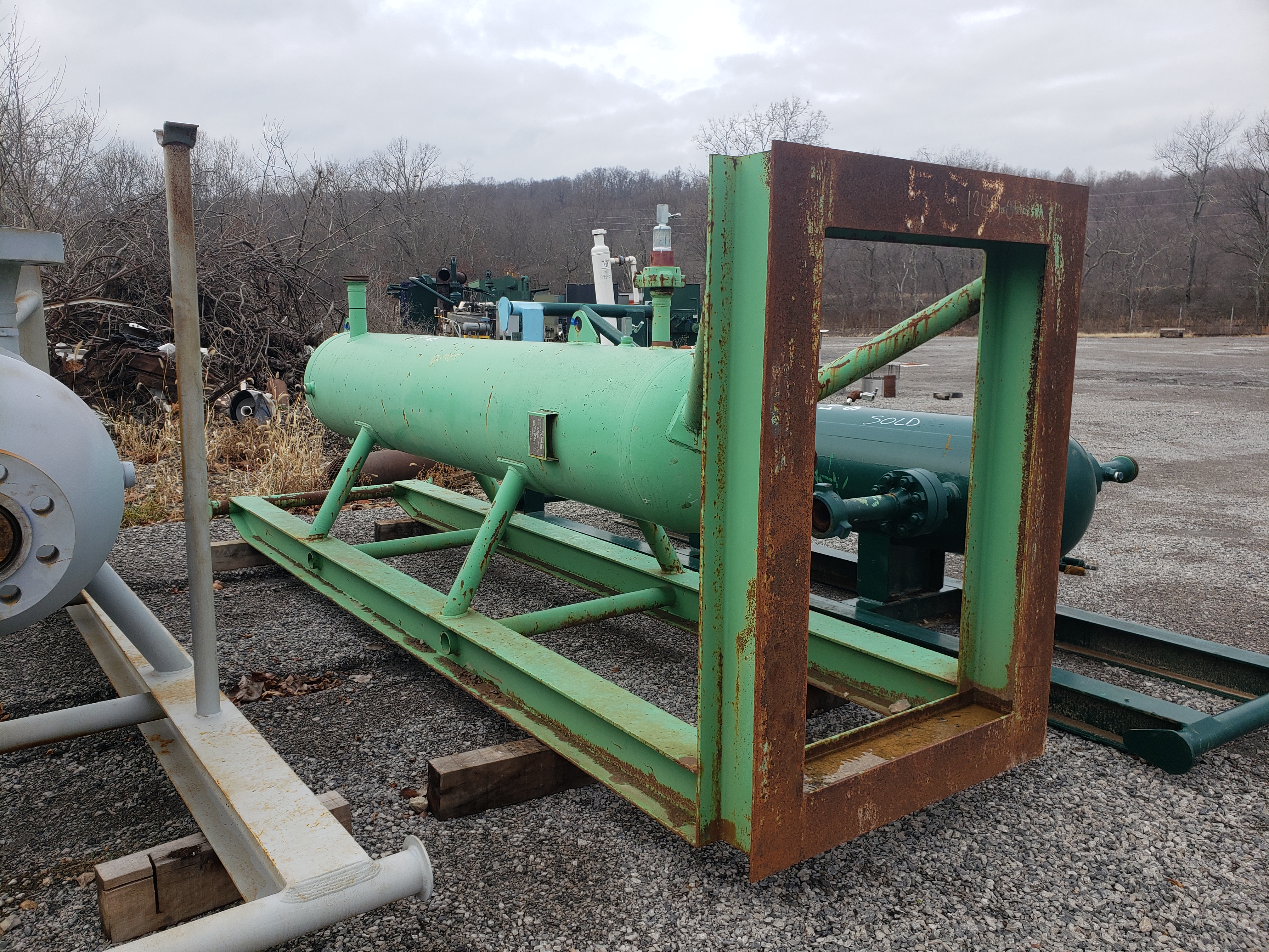 Used Sand Trap, Cyclonic, 24"x10', 5000#