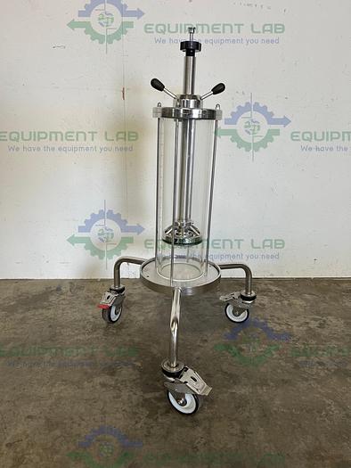 Used Pharmacia  BPG 140 / 500 Chromatography Column 8L 18-1113-08 4-40°C