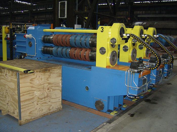 New F&P 1500x3mm Slitting + Packaging Line (New) #4345