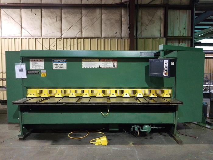 Used 1991 Cincinnati 2500 Hydraulic Power Shear | 1/4" x 120", PC800 Control