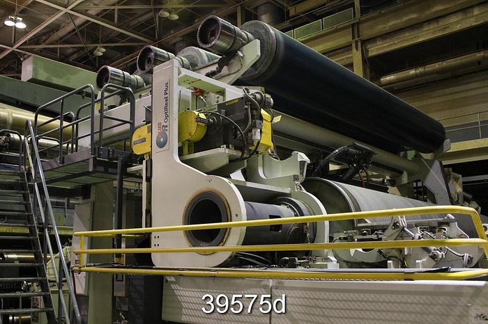 Used Valmet Opti-Reel Plus, 296" Web Width, 59" Diameter Drum, 40" Diameter Spools #39575