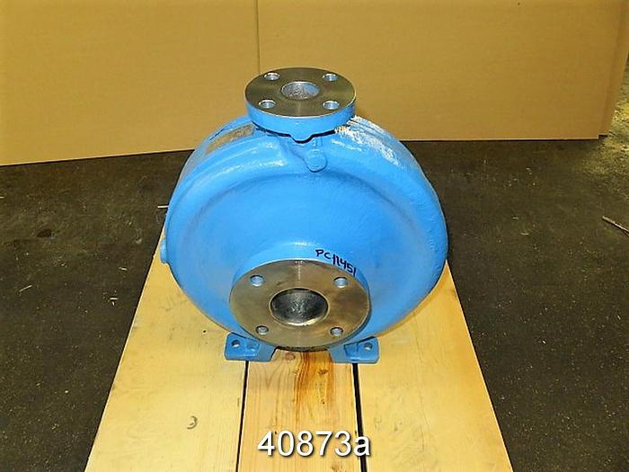 Used Goulds 3196 1.5x3x13 Pump, SS Casing, SS Impeller #40873