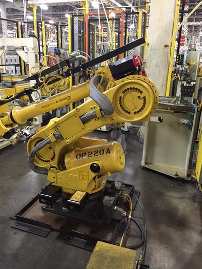 FANUC R-2000IB/125L.'s 6 AXIS ROBOT WITH R-30iA CONTROLS
