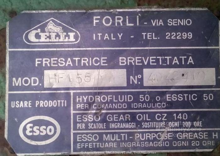 Usato 2000 Celli FH 155