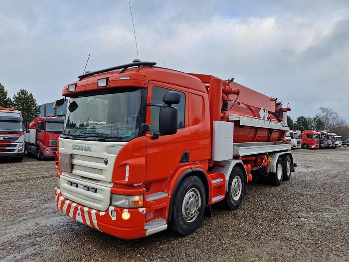 God Scania P400 8x2*6 Hvidtved Larsen Flexline 414 ADR