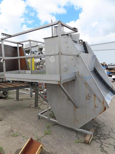 Used 48'' Wide Parabolic WasteWater Screen