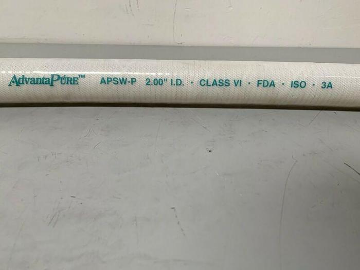 Used AdvantaPure APSW-P Hose 2.5" x 36" 100/125 PSI