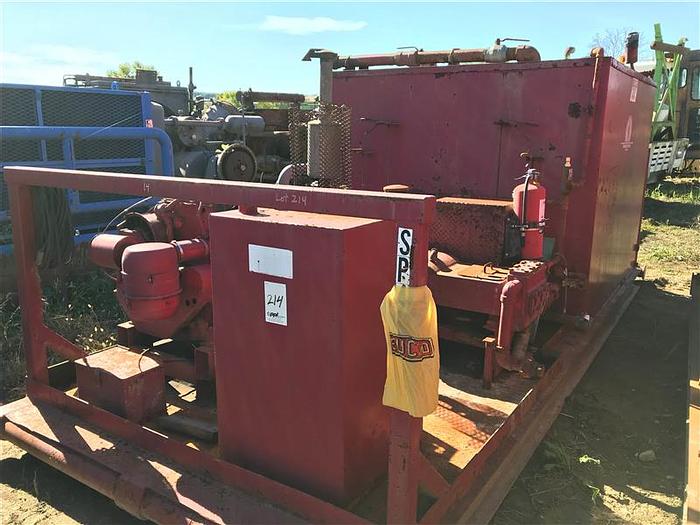 Used 0 Deutz Adesco Mist Pump with Duetz BF4L914 Diesel Engine