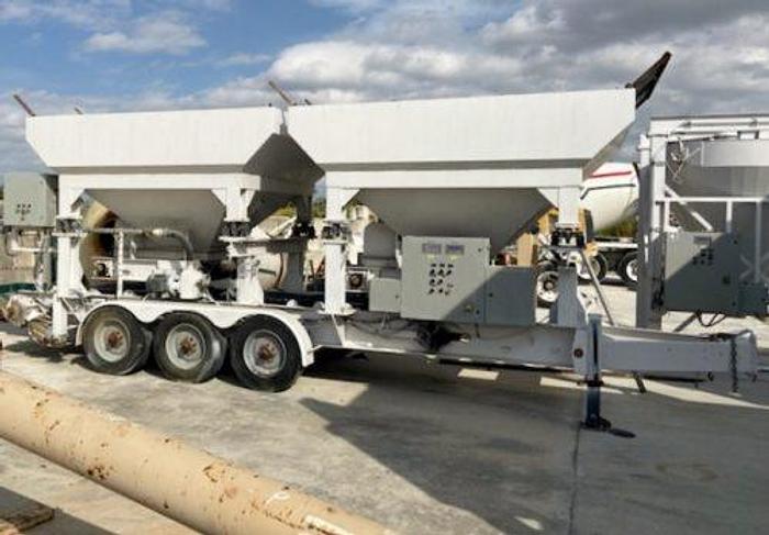 Used 2008 Port-A-Pour LP 1100 Portable Concrete Batch Plant