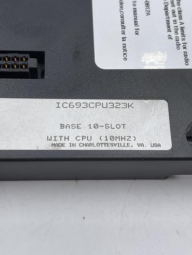 Used GE IC693CPU323K