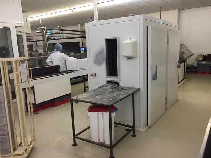 Used Hacos JD720 chocolate moulding line