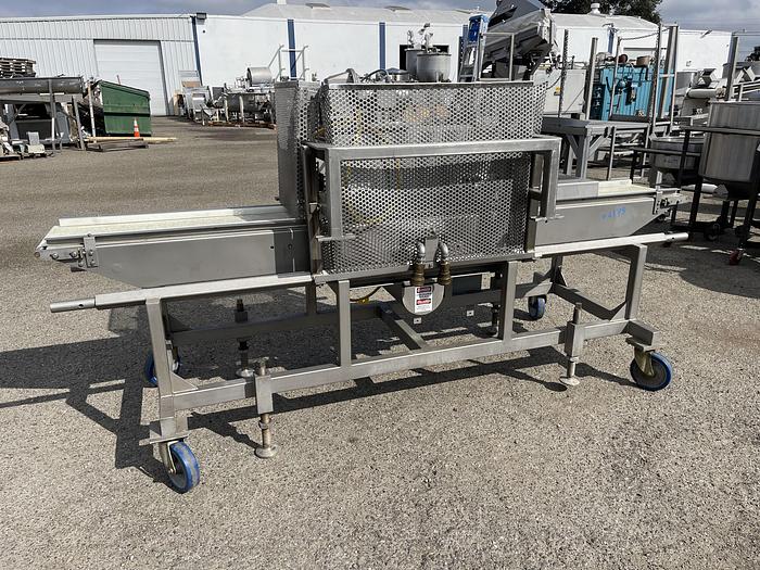 Used Stainless Steel Mobile Conveyor/ Press