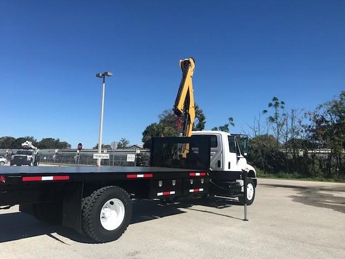 Used 2009 International 4400 Flatbed IMT 7-51K2 Knuckle Boom Truck - C58134