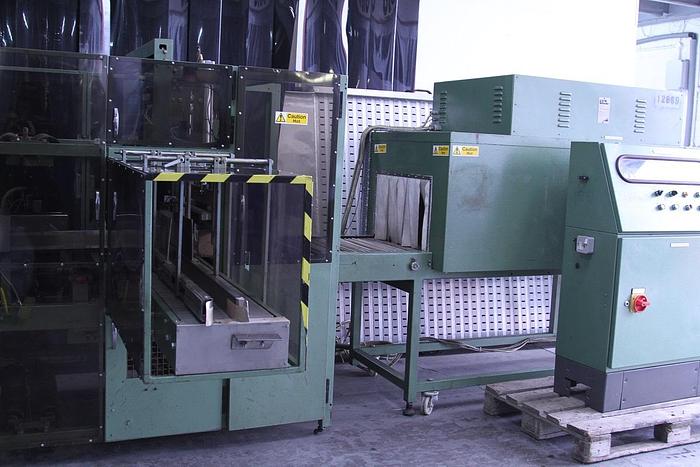 Used EDL Automatic Side Feed Sleeve Sealer & Heat Tunnel