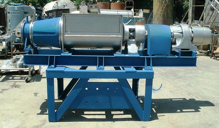 Used Extruder, 4-1/2" Dia, Bonnot, 304 S/st, 7.5 HP, #S741087