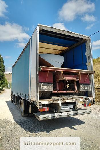 Used 2001 VOLVO FL 19 250 + Iveco Eurotech 190E27 R 19 ton curtainsider