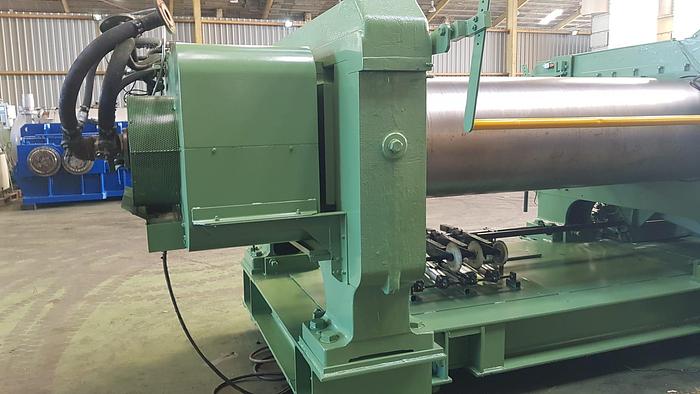 Used 1980 Berstorff 660mm dia X 2100mm two roll mill