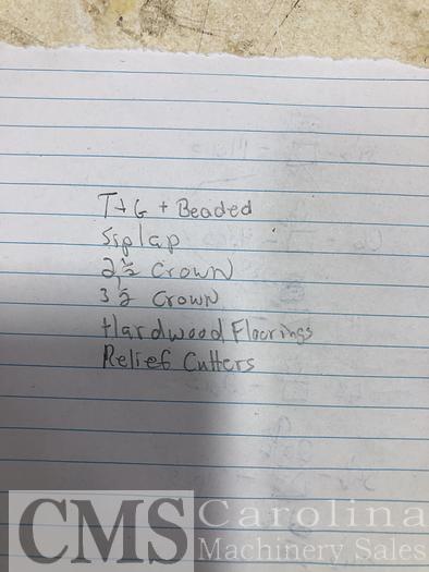 Used 2017 Logosol PH360 Planer Moulder