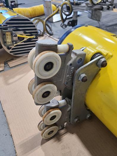 Used Zimmerman  200 Lb Air Balance Back Saving Heavy Lifting Hoist for Coil Stock