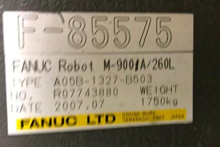 Used FANUC M900iA/260L 6 AXIS CNC ROBOT WITH R30iA CONTROLLER
