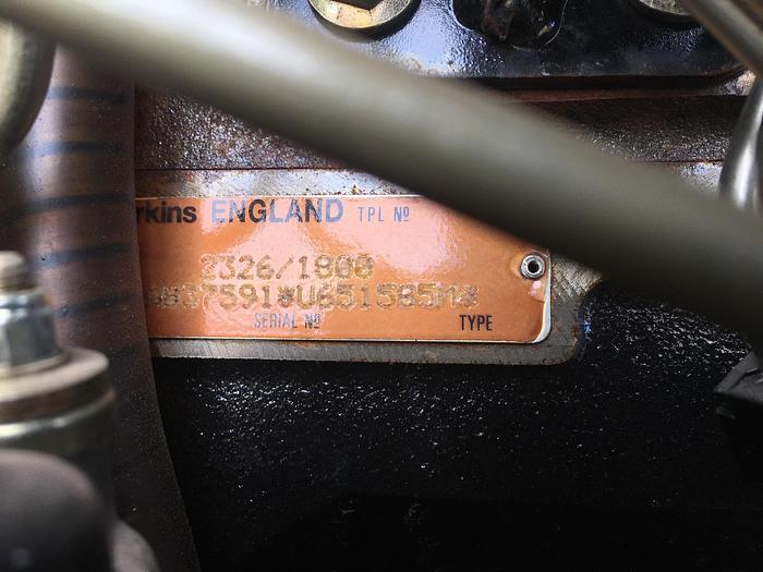 Used 2006 Perkins 75 kW Generator w/ New 2020 Trailer AB Genset 1D075PNBCU