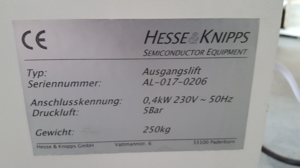 Used Hesse & knipps Magazine Handlers
