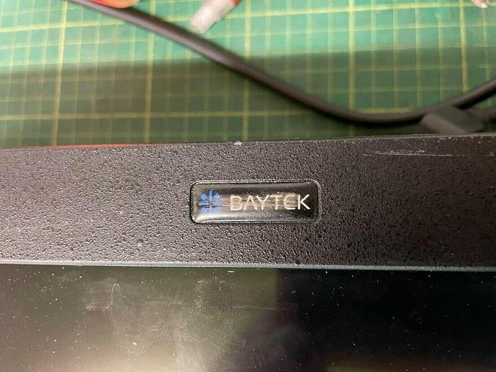 Used Baytek bayqad 920-dm-ac, 20, industrial monitor panel #2