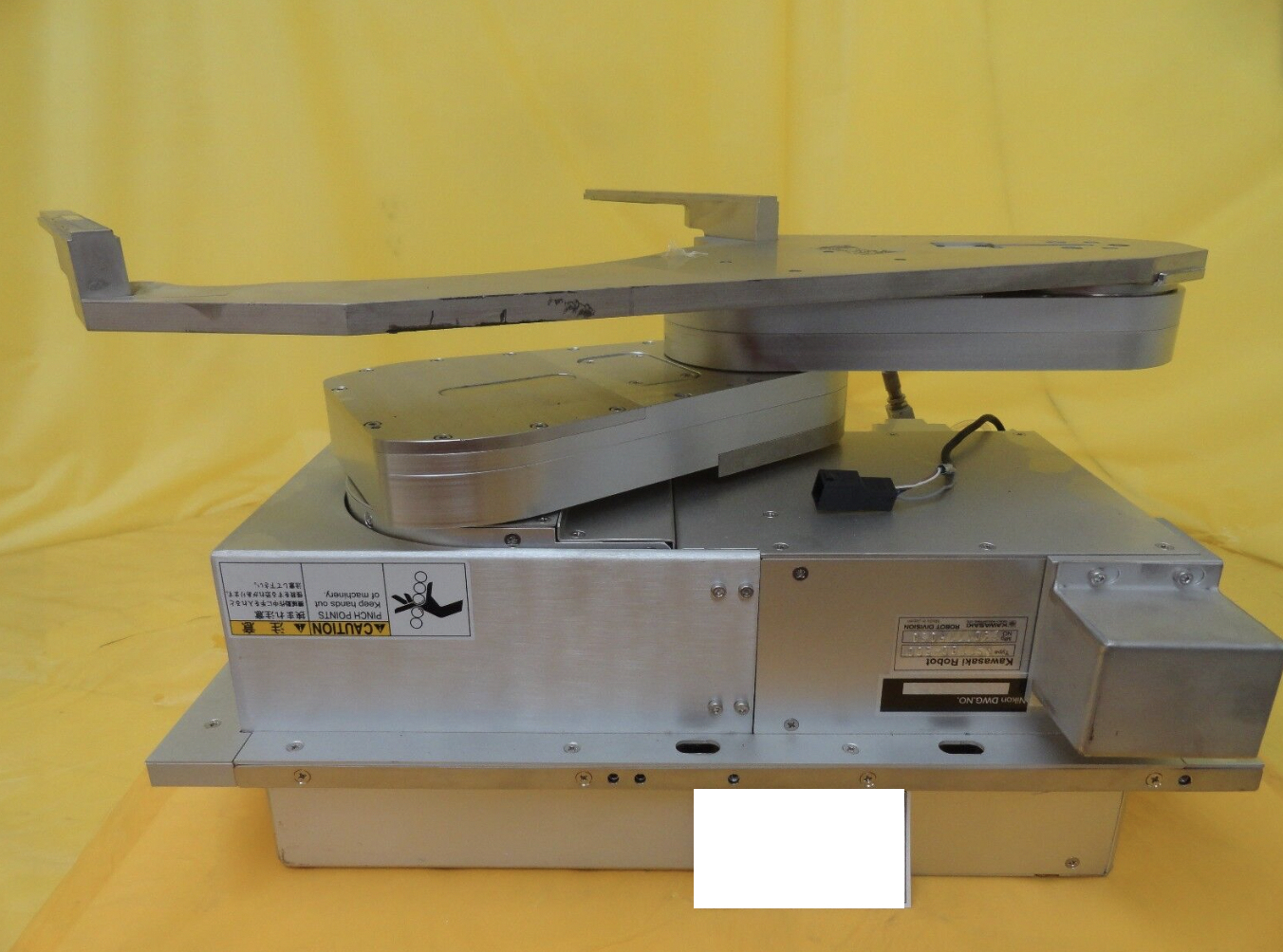 Used KAWASAKI NS110C-B001 Chuckbot Robot 4K192-238-3 NSR-S307E 300mm DUV As-Is