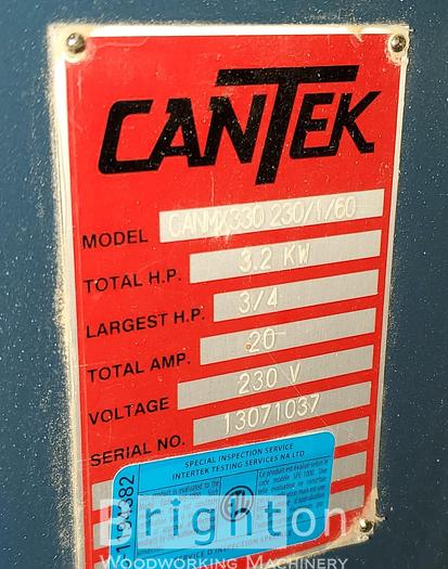 Used 2013 Cantek MX330 used edgebander (coming soon)