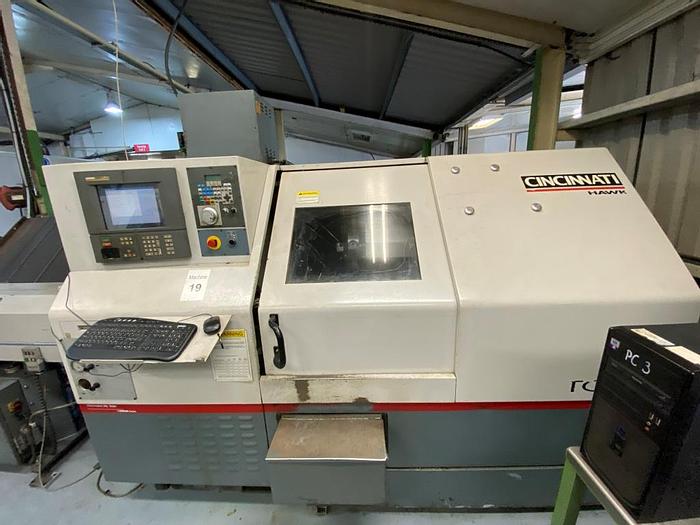 Used 1998 Cincinnati Hawk TC200 CNC Lathe